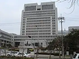 Cour suprême de Corée du Sud à Seocho, à Séoul.