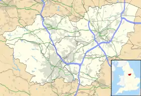 Voir sur la carte administrative du Yorkshire du Sud
