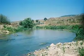 La vallée du Litani près de la frontière avec Israël.