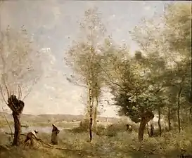 Camille Corot, Souvenir de Coubron (1872)