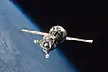 Le vaisseau spatial Soyouz TMA-19 quitte l'ISS.