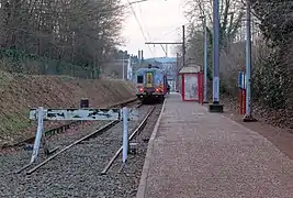 Gare et train en 2019.