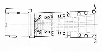 Plan de la galerie.