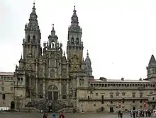 Cathédrale de Saint-Jacques-de-Compostelle.