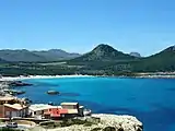 Plage à Cala Agulla.