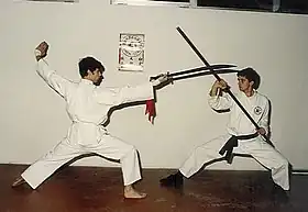 baton contre sabre