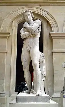Spartacus, statue de Denis Foyatier, 1830