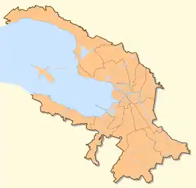 Voir sur la carte administrative de Saint-Pétersbourg