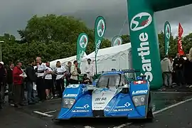 La Lola engagée en catégorie LMP2 en 2009.