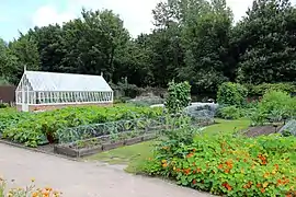 Potager du manoir de Speke Hall (en) (Angleterre).