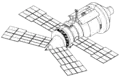 Vue schématique du module Spektr.