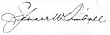 Signature de Spencer Wolley Kimball