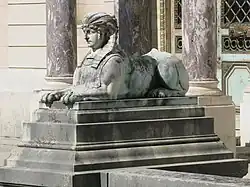 Sphinx du château de Bagatelle.