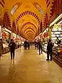 Bazar égyptien (bazar aux épices) à Istanbul, construit dans le cadre du complexe de la nouvelle mosquée