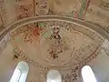 Spiez, église du château. Peintures romanes du chœur