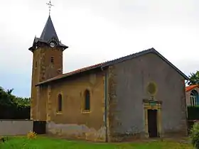 L'église Saint-Gorgon de Houdelaucourt-sur-Othain.