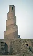 Vue rapprochée du minaret