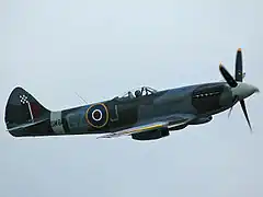 Un Spitfire Mk XVIII britannique