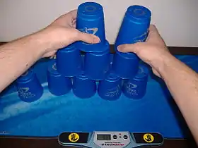 Sport stacking
