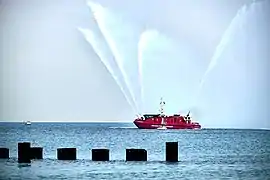 Le Christopher Wheatley lors du Chicago Air & Water Show.