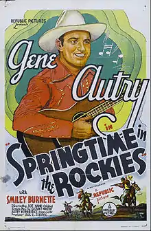 Description de l'image Springtime in the Rockies 1937 Poster.jpg.