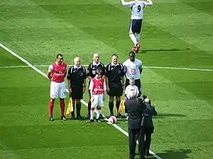 Les Spurs face à Arsenal en 2007