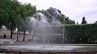 Fontaine de verre