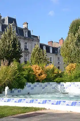 photographie de la fontaine du square des Émailleurs à Limoges