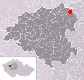 Localisation de Srbeč