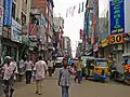 une des rues du marché de Pettah.