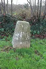 La stèle protohistorique de Penlann.