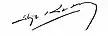 Signature de Stéphane de Lobkowicz