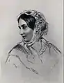 Stéphanie de Beauharnais, grande-duchesse douairière de Bade, cousine de l'empereur Napoléon III, "douairière, mais douairière fort jeune et fort jolie" (+1860).