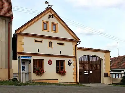 Střelice : la mairie.