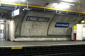 La station pendant son décarrossage (2008).