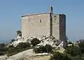 La chapelle sur son rocher (façade nord)