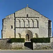 La façade ouest.