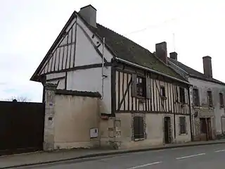 Maison à pans de bois14 rue du Dr CharpentierXVIIe s.