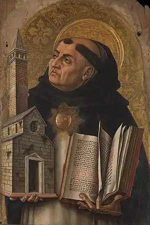 Thomas d'Aquin, philosophe et théologien.