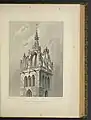 Cathédrale Saint-Gilles : la tour et la lanterne (1852).