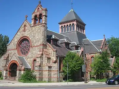 Église épiscopale St. James, Cambridge, Dans Le Massachusetts.