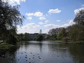 Vue sur le palais de Buckingham, St James's Park