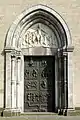 Portail ouest de la Basilique Saint-Cunibert de Cologne, par Toni Zenz