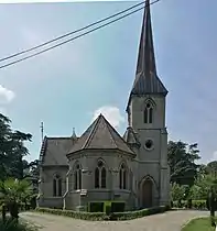L'église anglicane Saint Luke,construite en 1864.