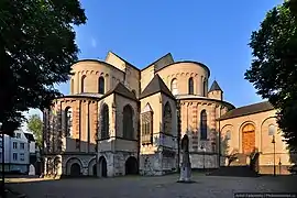 Chevet de l'église Sainte-Marie-du-Capitole, Cologne