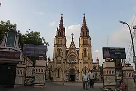 Cathédrale Sainte-Marie, à Madurai