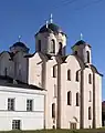 Cathédrale Saint-Nicolas (Novgorod) (cathédrale de 1113, contenant des fresques du XIIe siècle)