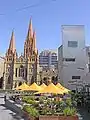 Vue depuis Federation Square