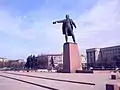 Monument Lénine (1970), Place de Moscou, Saint-Pétersbourg