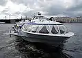 Hydroptère russe à Saint-Pétersbourg